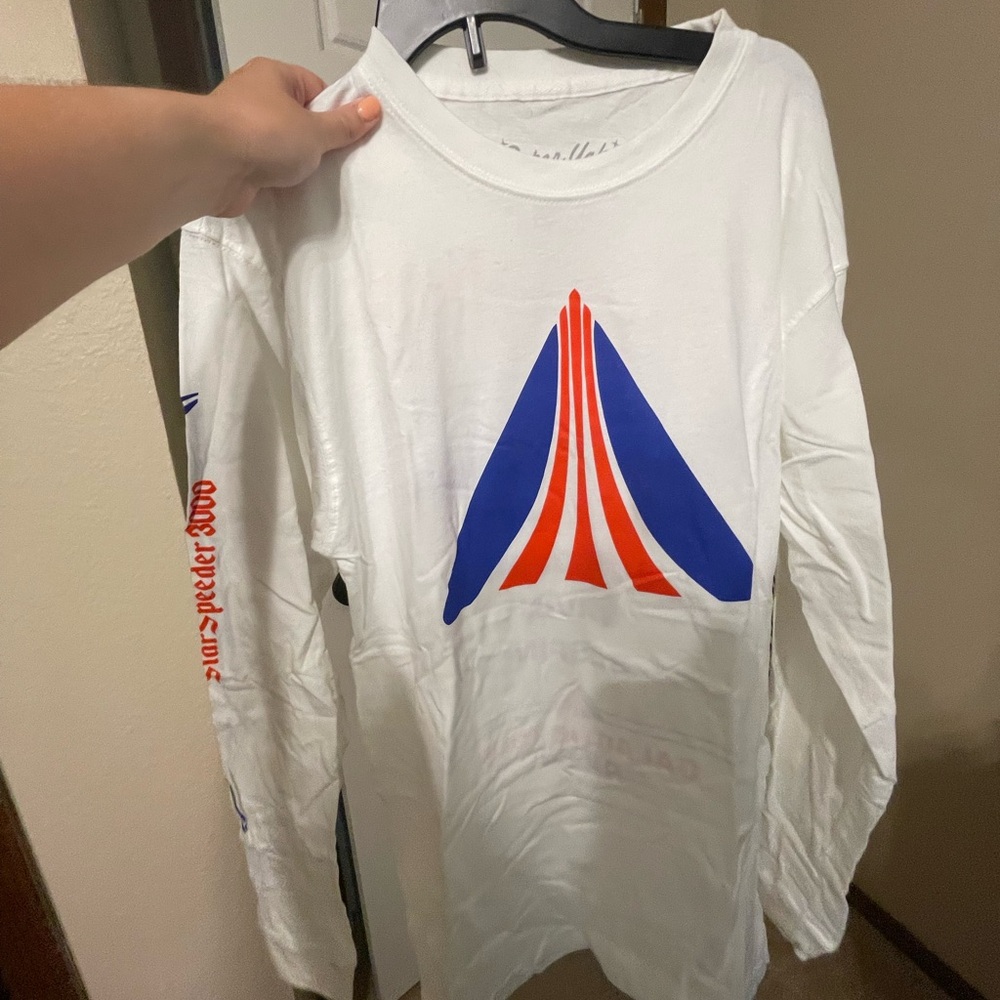 Super Yaki white star tours Disney park long sleeve tshirt